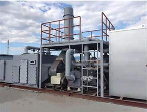 沸石轉輪設備-吸附濃縮沸石轉輪催化燃燒-噴漆廢氣處理設備